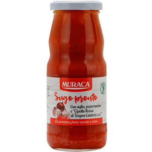 Ready Sauce With Garlic, chili Pepper & Tropea Red Onion 340g